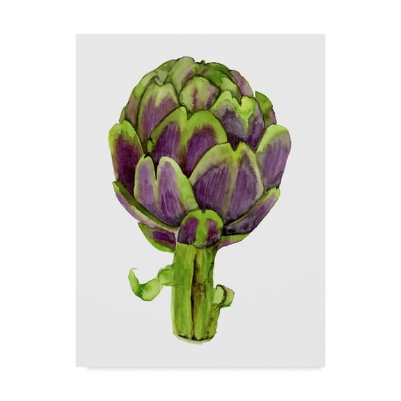 Trademark Fine Art 'Watercolor Veggie I' Canvas Art by Naomi McCavitt