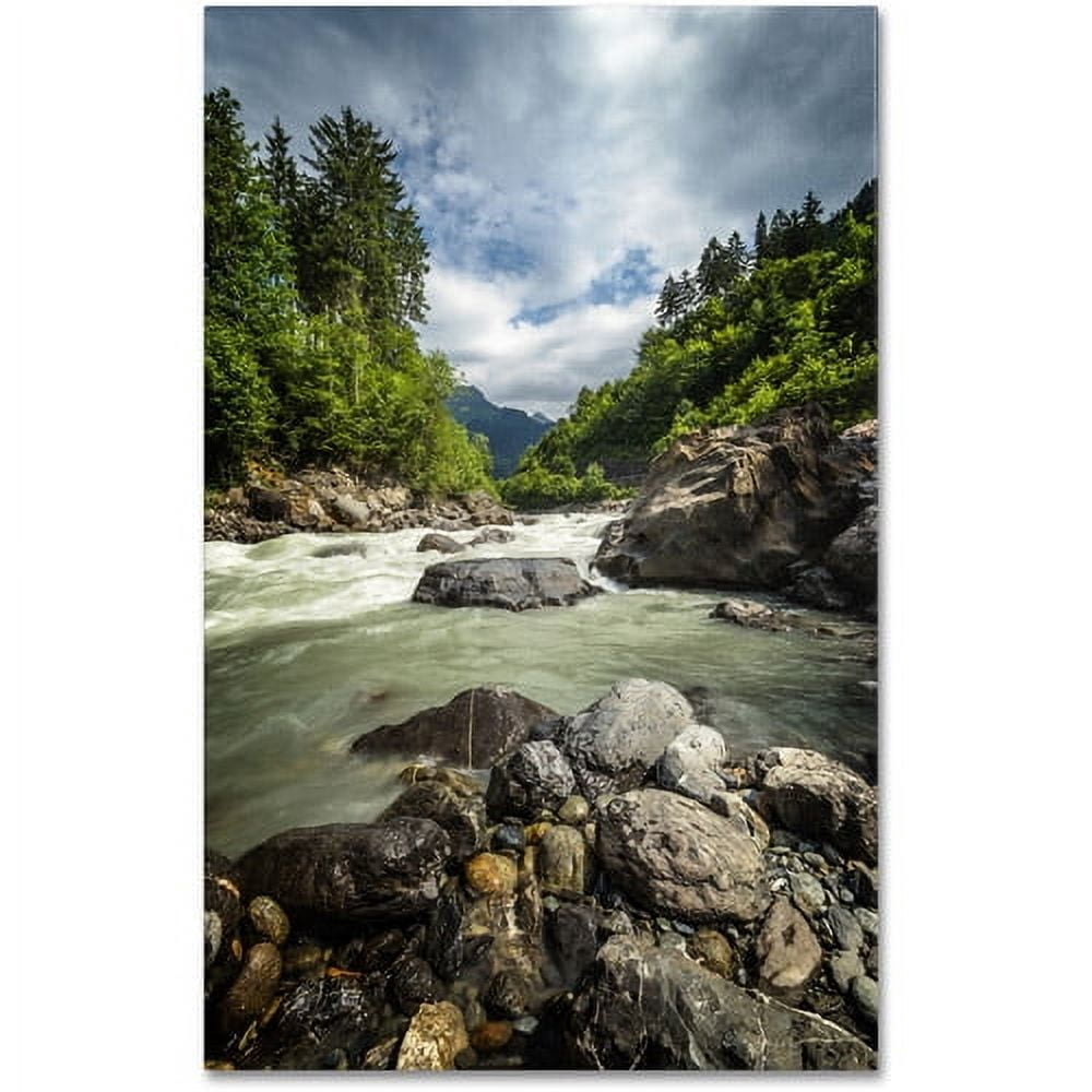 Trademark Fine Art "Waterland" Canvas Art by Philippe Sainte-Laudy