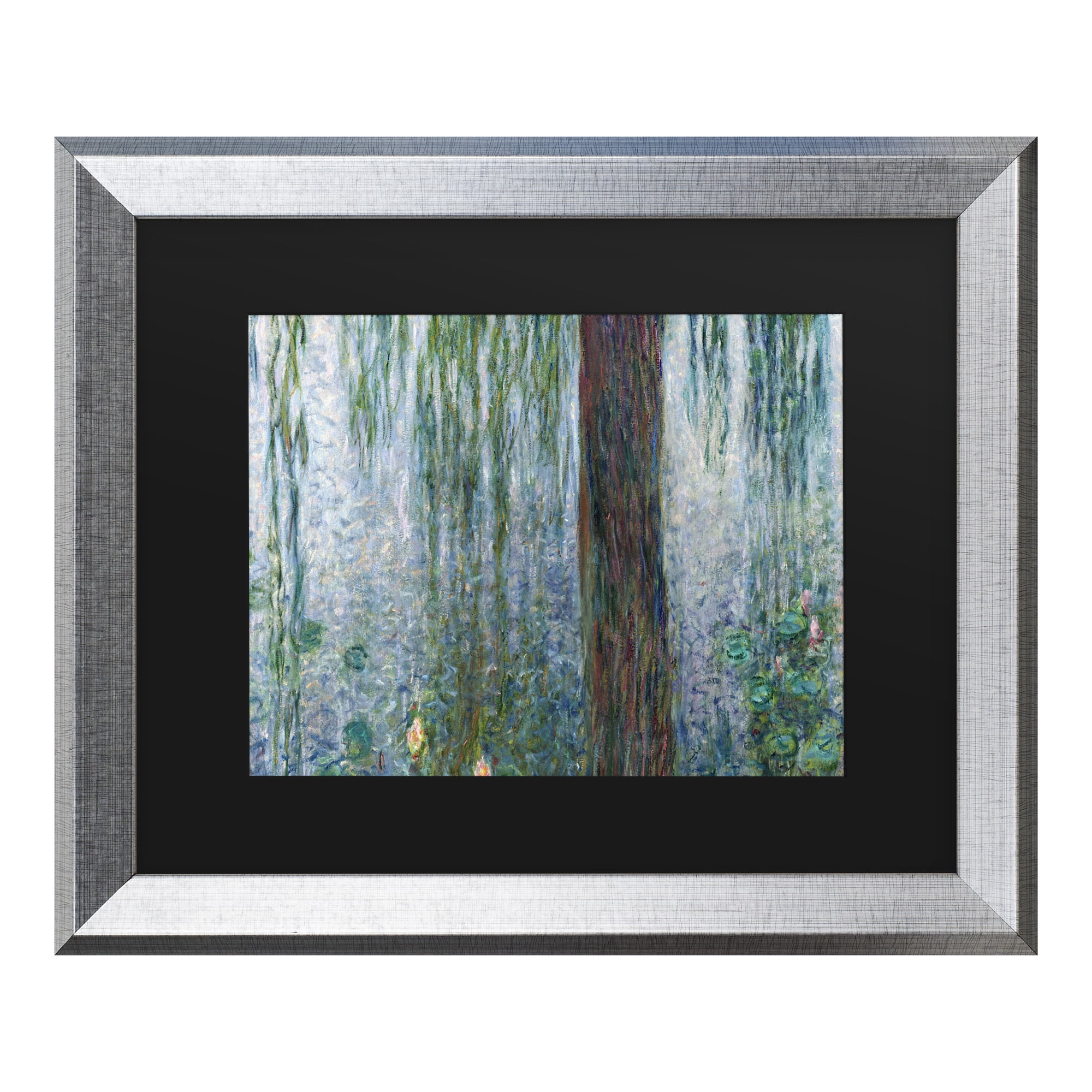 Trademark Fine Art 'Waterlillies Morning' Canvas Art by Claude Monet