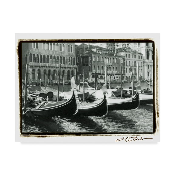 Trademark Fine Art 'Waterways of Venice X' Canvas Art by Laura DeNardo