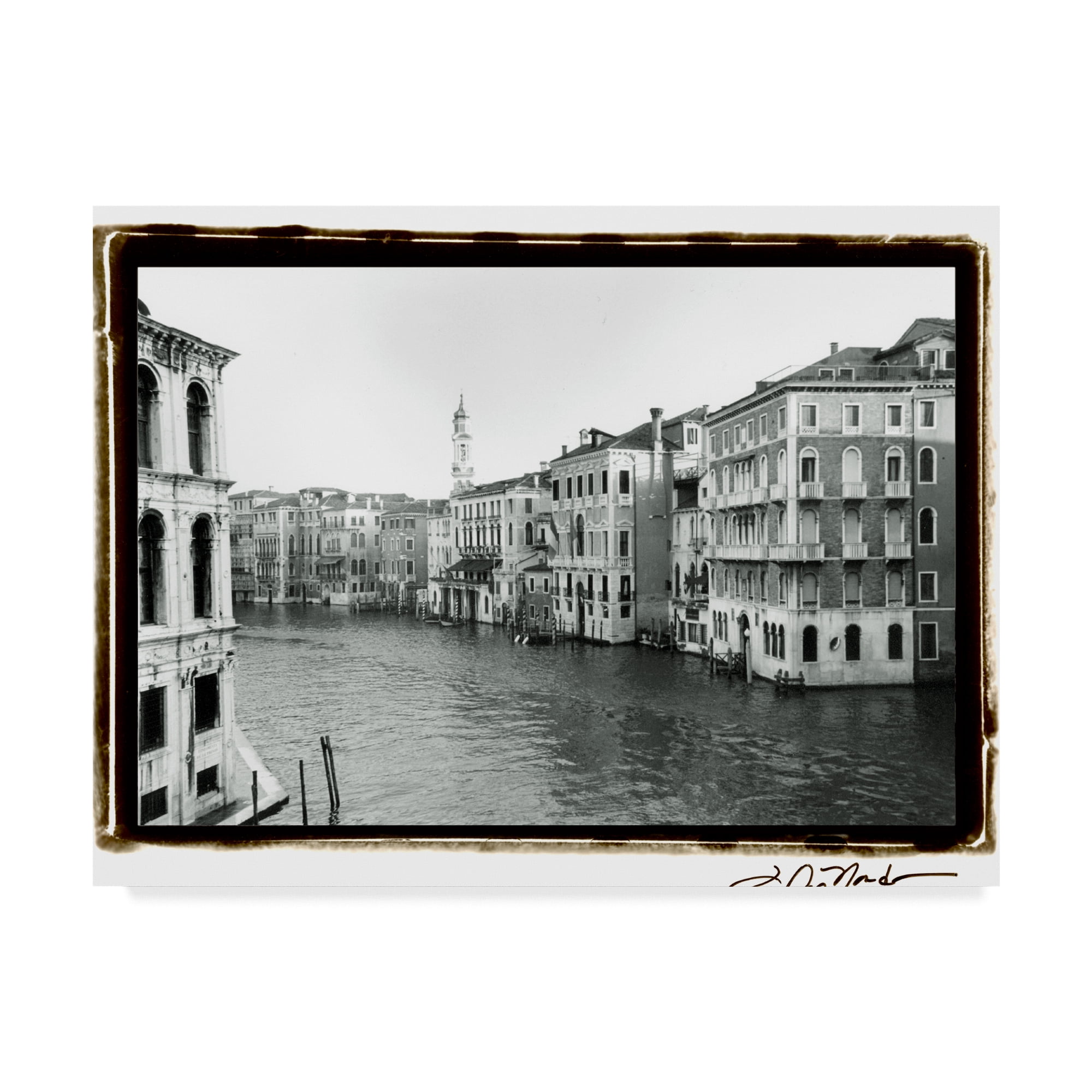 Trademark Fine Art 'Waterways of Venice XII' Canvas Art by Laura DeNardo