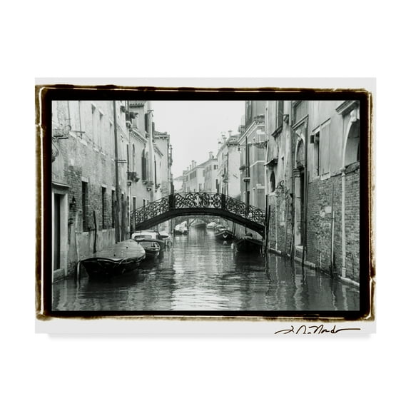 Trademark Fine Art 'Waterways of Venice XVII' Canvas Art by Laura DeNardo