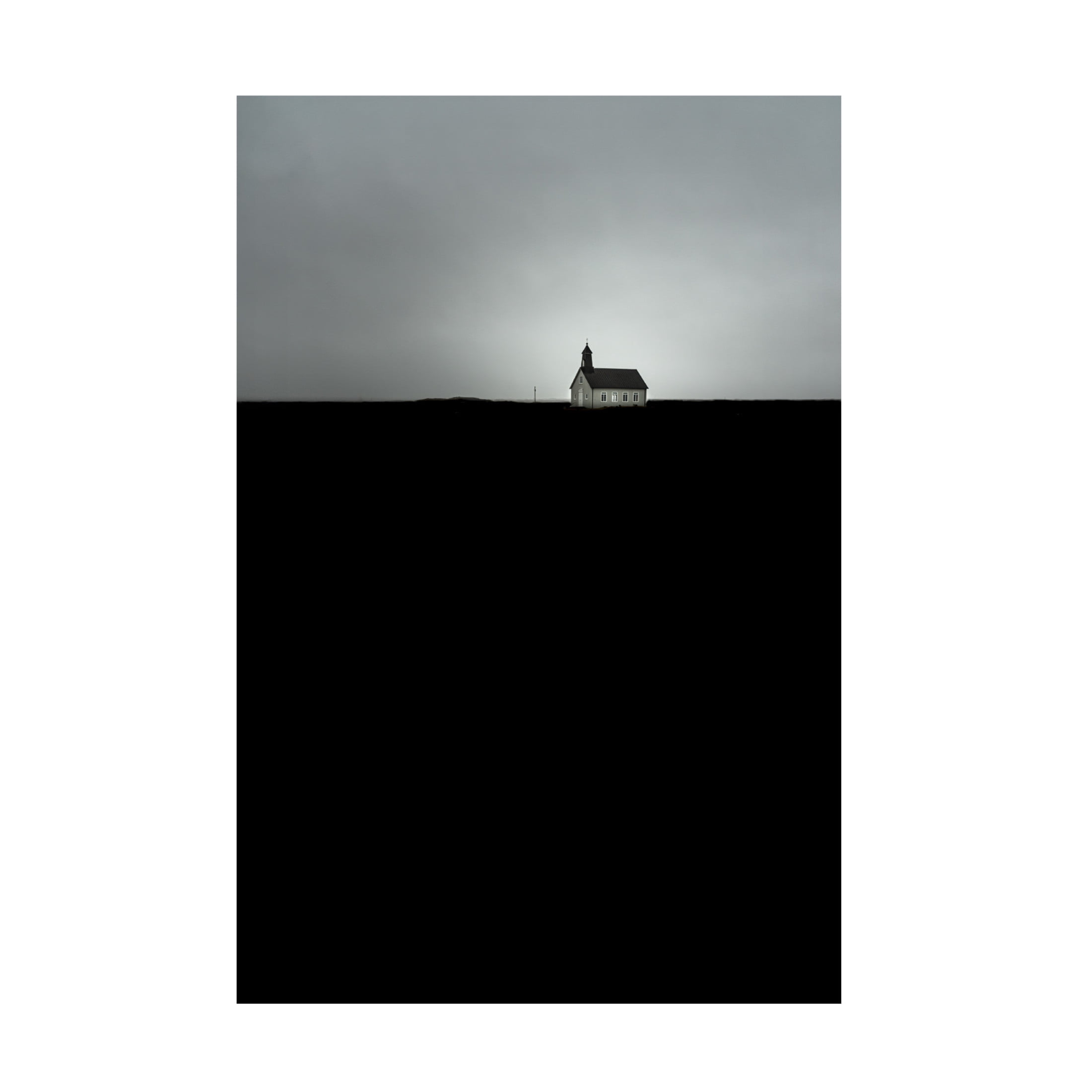Trademark Fine Art Wave Faber Strandarkirkja Canvas Wall Art