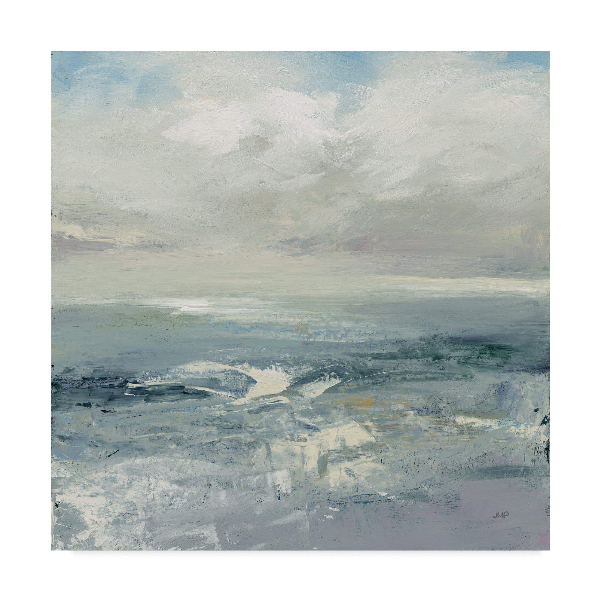 Trademark Fine Art 'Waves Abstract' Canvas Art by Julia Purinton