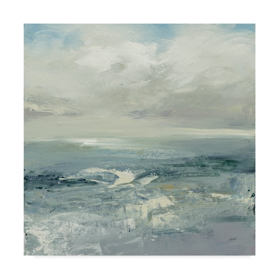 Trademark Fine Art 'Waves Abstract' Canvas Art by Julia Purinton