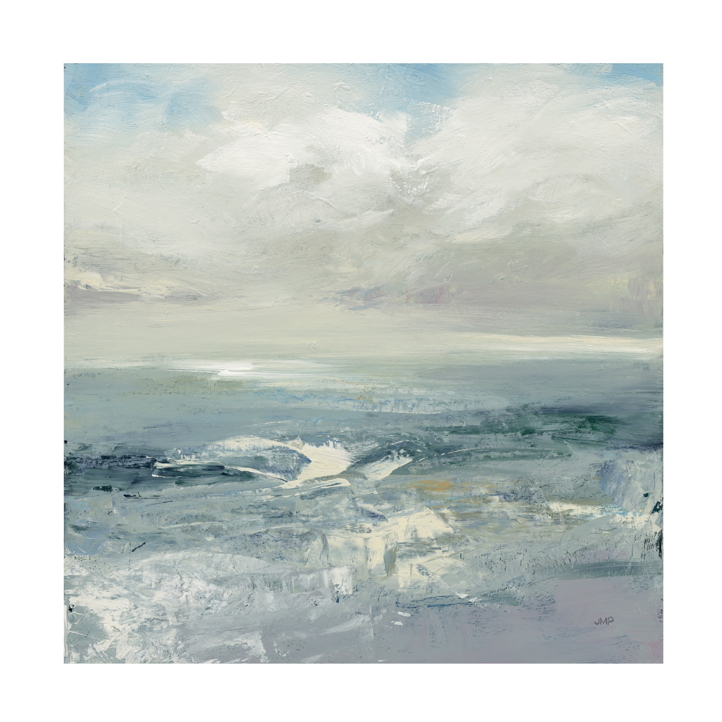 Trademark Fine Art 'Waves Abstract' Canvas Art by Julia Purinton