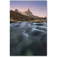 thumbnail image 1 of Trademark Fine Art 'Waves of Mountain' Canvas Art by Mathieu Rivrin, 1 of 1