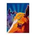 thumbnail image 1 of Trademark Fine Art 'We Come In Peace' Canvas Art by DawgArt, 1 of 3