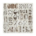 thumbnail image 1 of Trademark Fine Art 'Weathered Numbers I' Canvas Art by Jarman Fagalde, 1 of 4