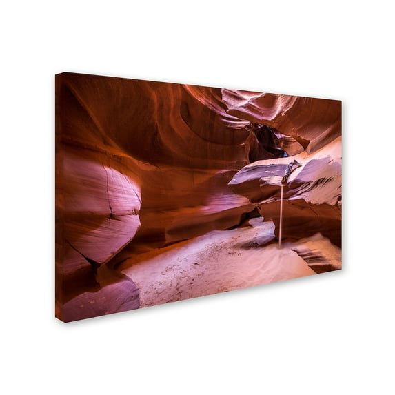 Trademark Fine Art "Weeping Sand" Canvas Art by Pierre Leclerc