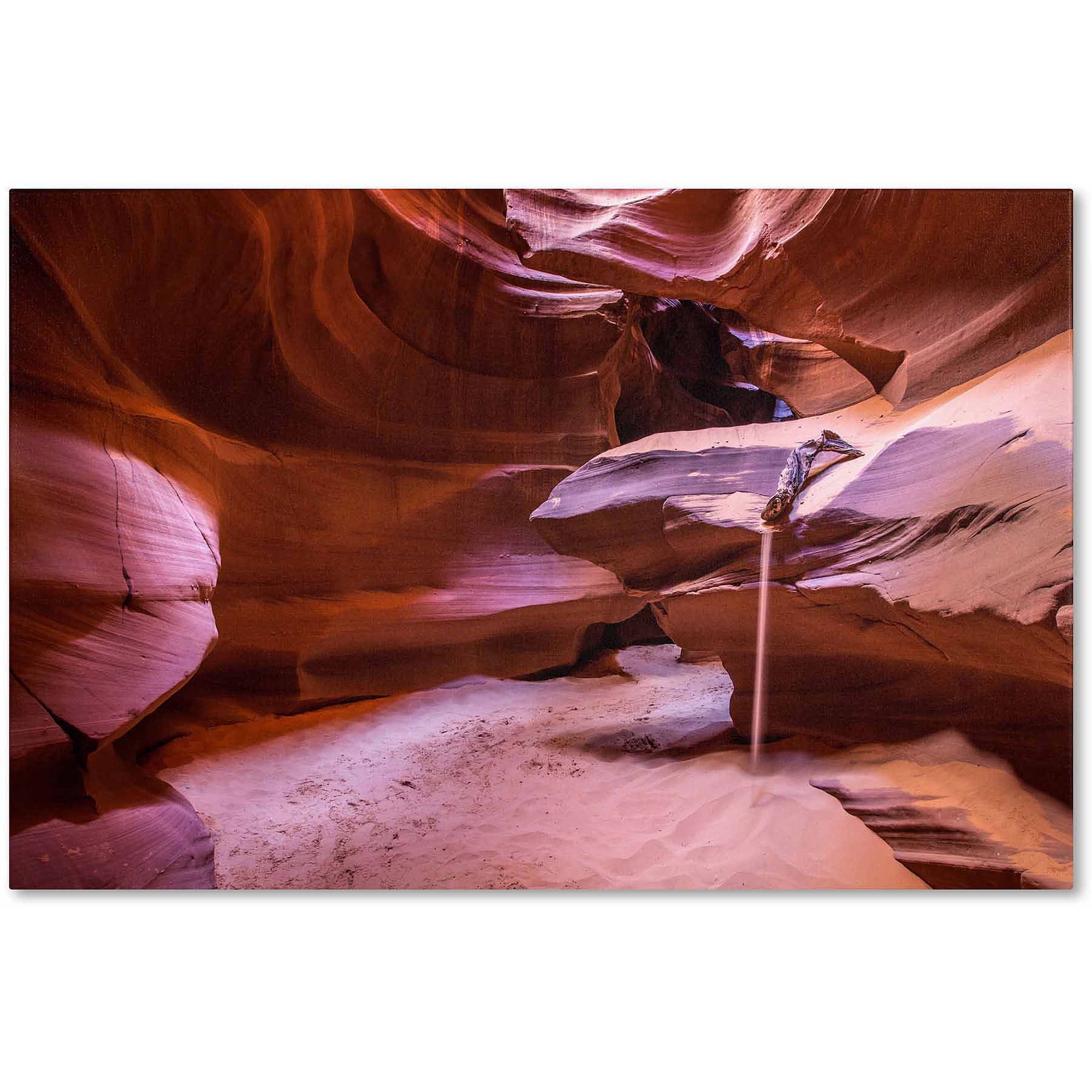 Trademark Fine Art "Weeping Sand" Canvas Art by Pierre Leclerc