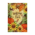 thumbnail image 1 of Trademark Fine Art 'Welcome Fall Pumpkins And Leaves' Canvas Art by Melinda Hipsher, 1 of 3