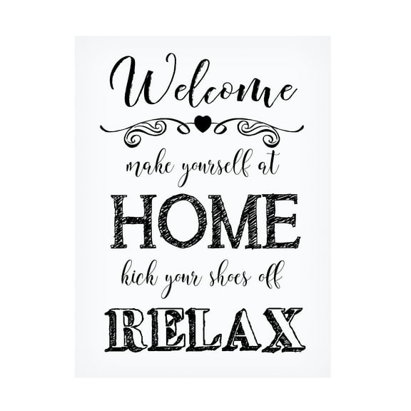 Trademark Fine Art Jean Plout Welcome Home 3 Canvas Wall Art - 14x19