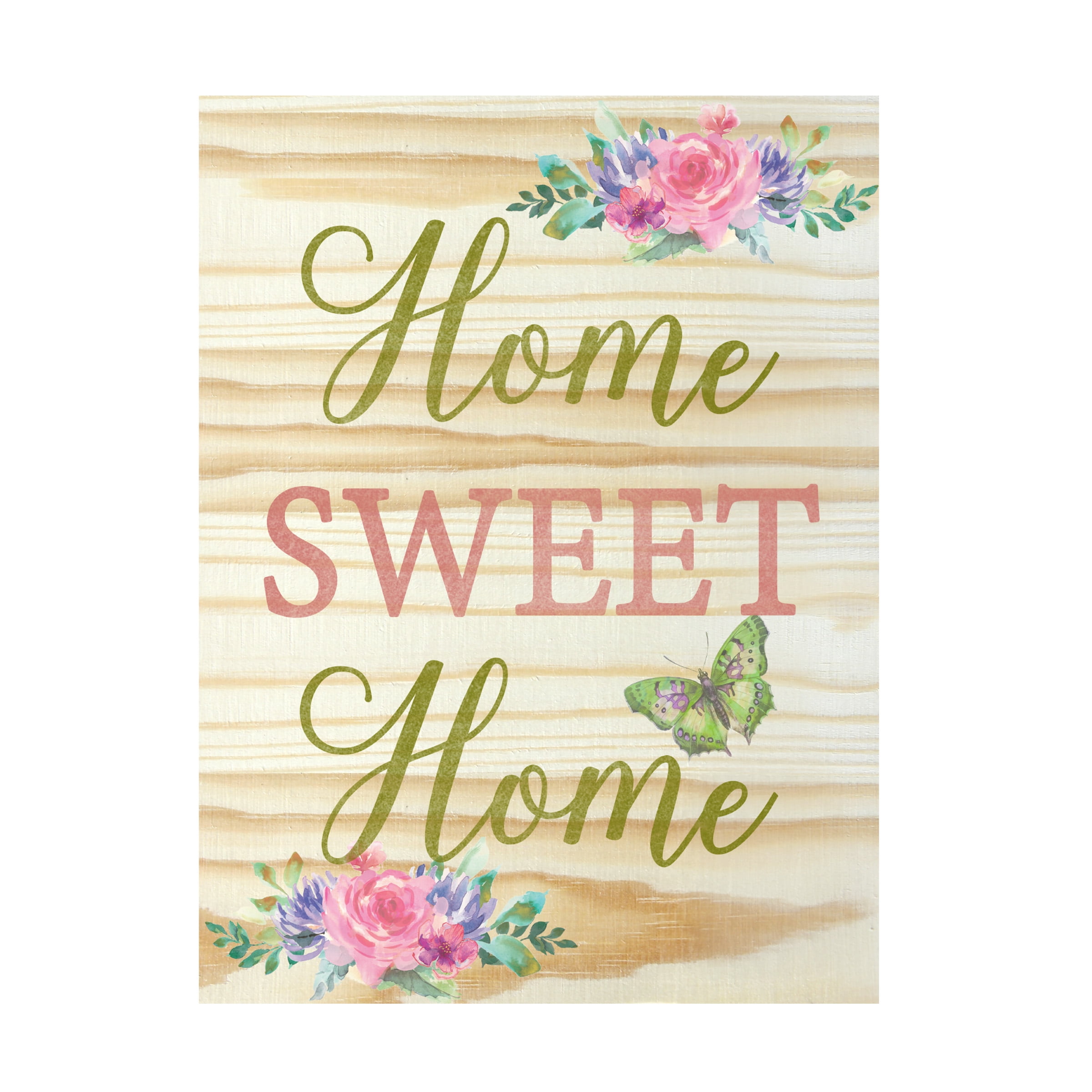 Trademark Fine Art 'Welcome Home 4' Canvas Art by Jean Plout