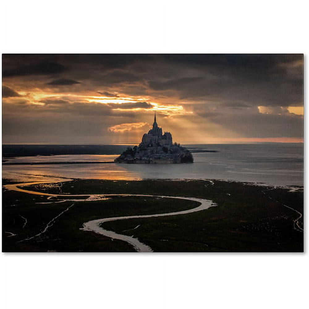 Trademark Fine Art "Welcome to the Hell" Canvas Art by Mathieu Rivrin