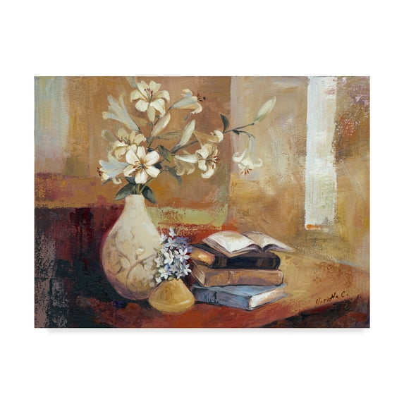 Trademark Fine Art 'Well Read' Canvas Art by Marietta Cohen