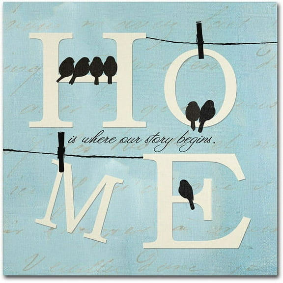 Trademark Fine Art "Well Said IV" Canvas Art by Pela Studio