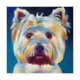 thumbnail image 1 of Trademark Fine Art 'Westie Chispy' Canvas Art by DawgArt, 1 of 3
