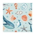 thumbnail image 1 of Trademark Fine Art 'Whale Tale Pattern IB' Canvas Art by Farida Zaman, 1 of 3