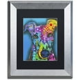thumbnail image 1 of Trademark Fine Art "What Ya Thinking Bout?" Canvas Art by Dean Russo, Black Matte, Silver Frame, 1 of 4