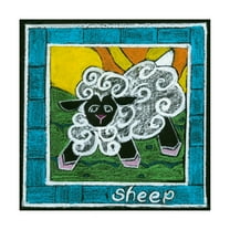 Trademark Fine Art 'Whimsical Sheep' Canvas Art by Lisa Choate