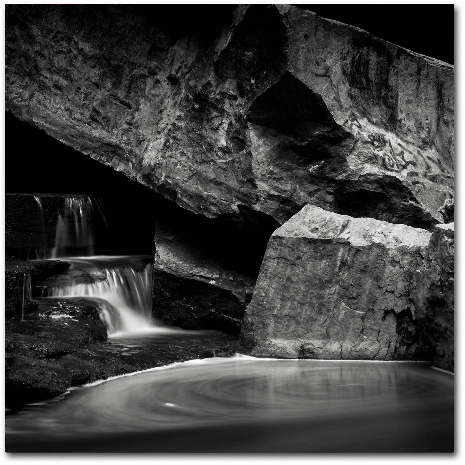 Trademark Fine Art "Whirlpool" Canvas Art by Dave MacVicar