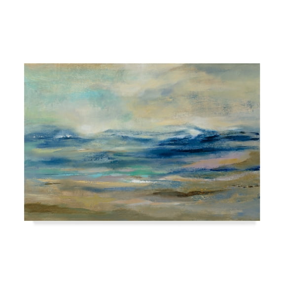 Trademark Fine Art 'Whispering Wave' Canvas Art by Silvia Vassileva