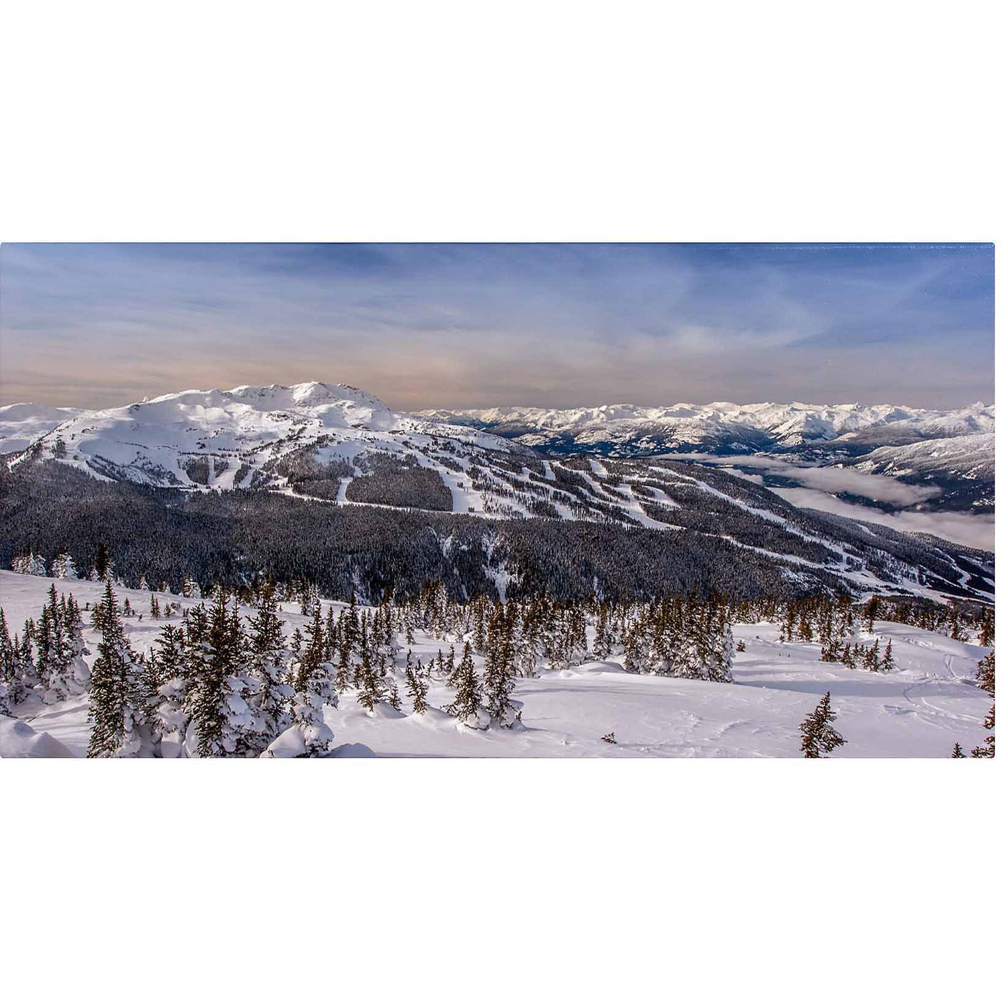 Trademark Fine Art "Whistler Winter" Canvas Art by Pierre Leclerc