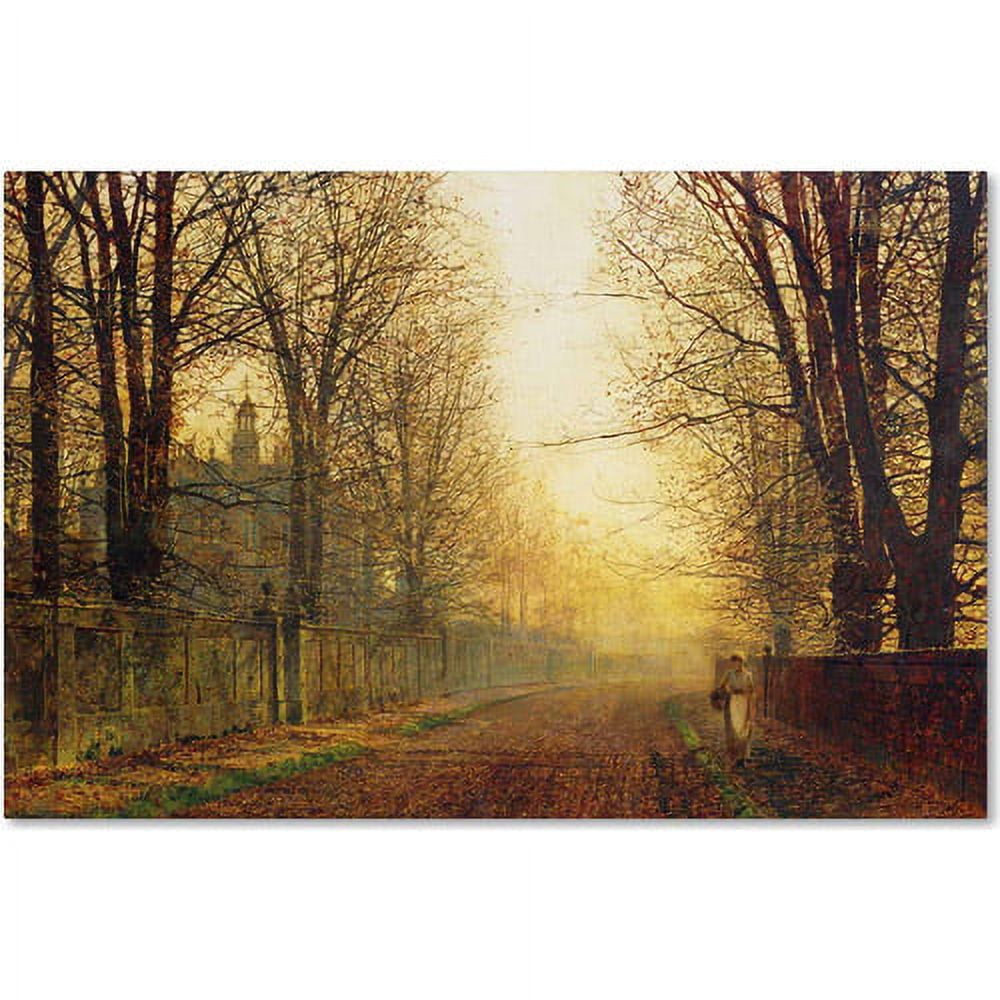Trademark Fine Art "Whitby" Canvas Art by John Grimshaw