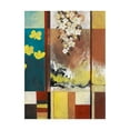 thumbnail image 1 of Trademark Fine Art 'White And Yellow Floral Abstract' Canvas Art by Pablo Esteban, 1 of 3