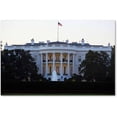 thumbnail image 1 of Trademark Fine Art "White House" Canvas Art by CATeyes, 1 of 3