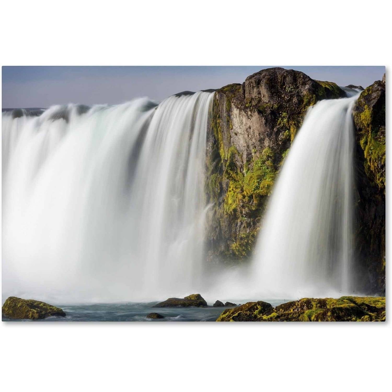 Trademark Fine Art 'White Noise' Canvas Art by Philippe Sainte-Laudy