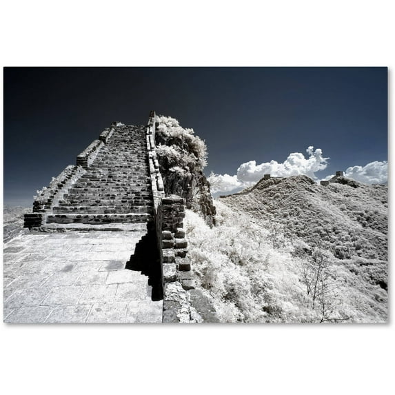 Trademark Fine Art "White Wall" Canvas Art by Philippe Hugonnard