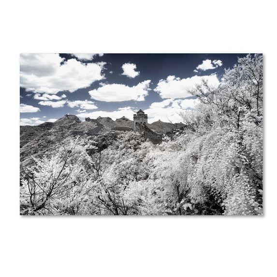 Trademark Fine Art "White Wall VI" Canvas Art by Philippe Hugonnard