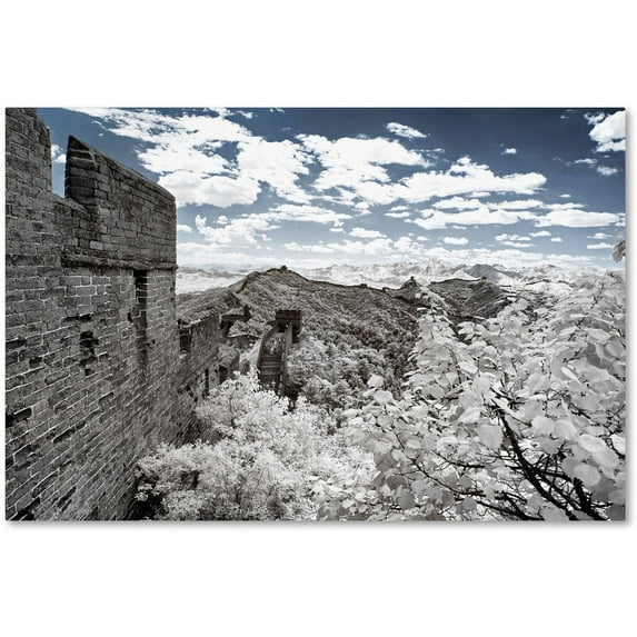 Trademark Fine Art "White Wall VII" Canvas Art by Philippe Hugonnard