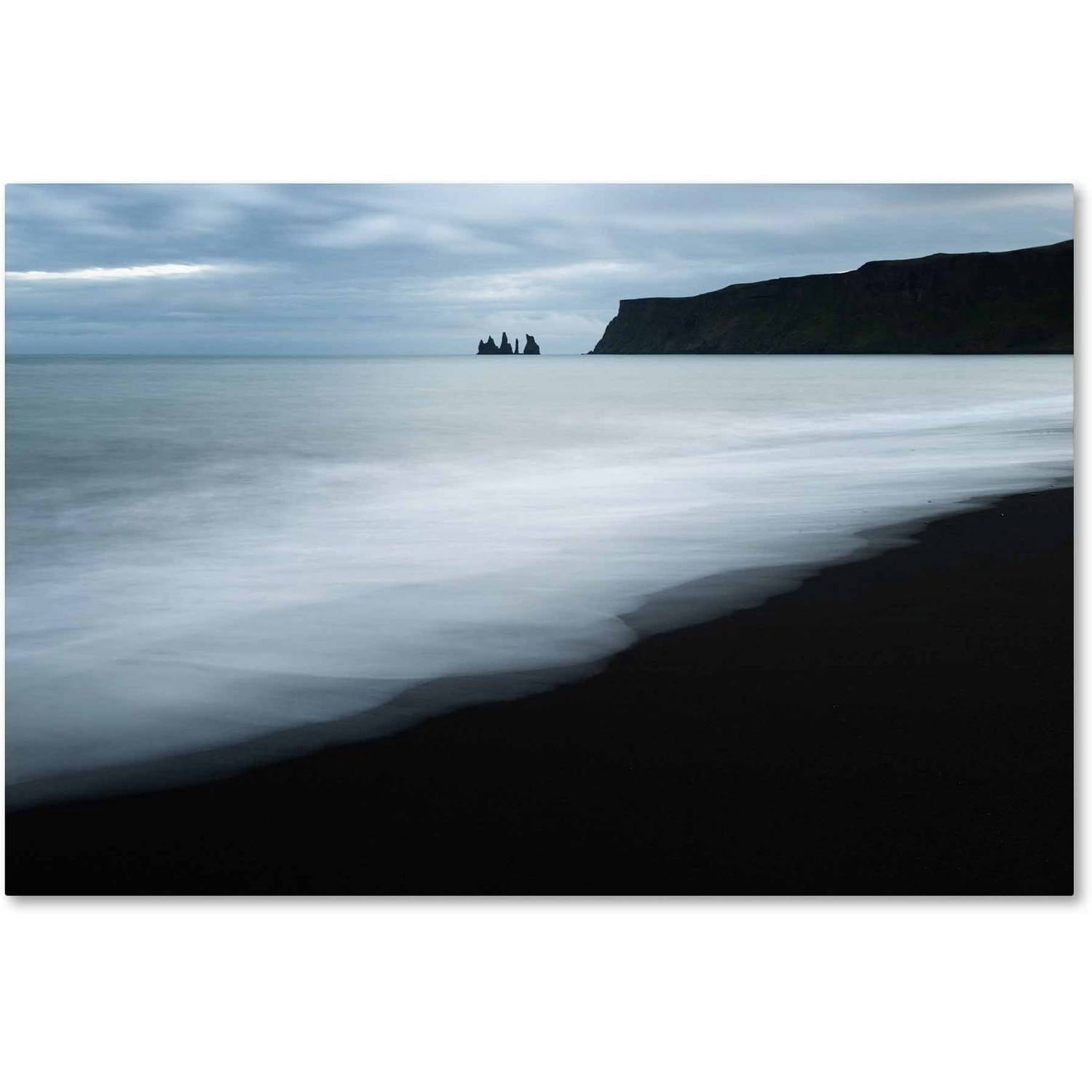 Trademark Fine Art 'White Waves' Canvas Art by Philippe Sainte-Laudy