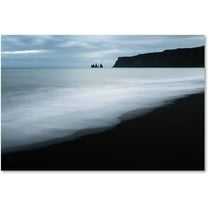 Trademark Fine Art 'White Waves' Canvas Art by Philippe Sainte-Laudy