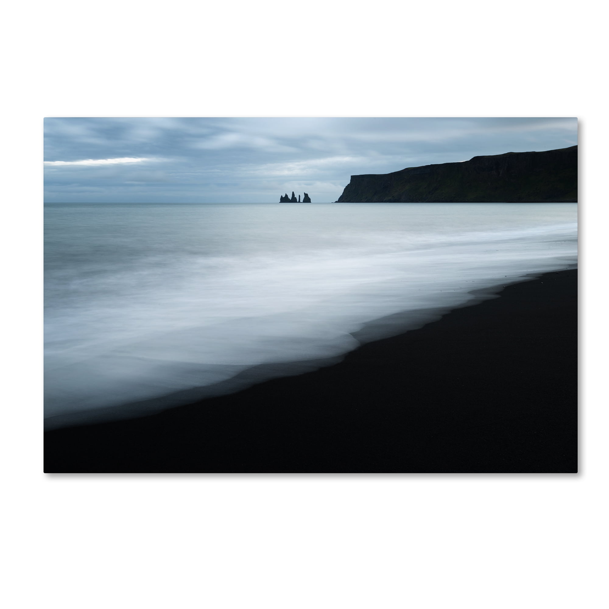 Trademark Fine Art 'White Waves' Canvas Art by Philippe Sainte-Laudy