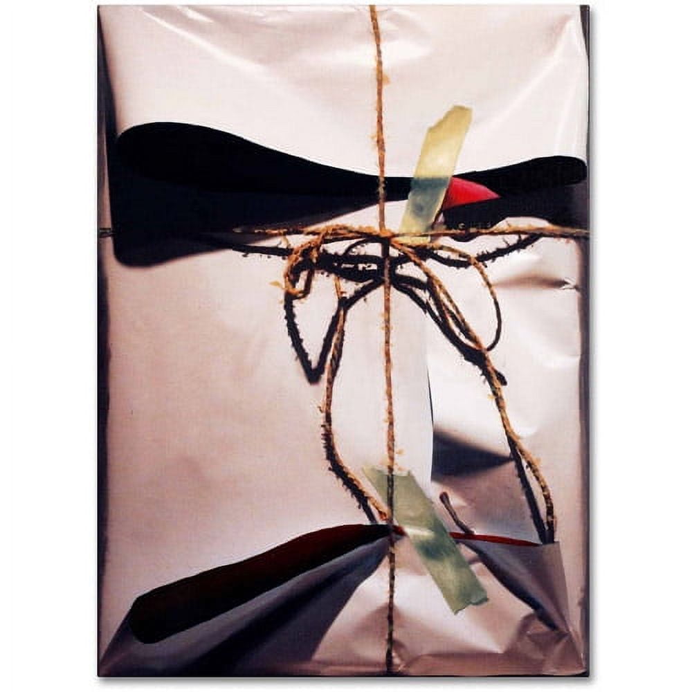 White and Twine Wrapped Canvas Art by Roderick Stevens