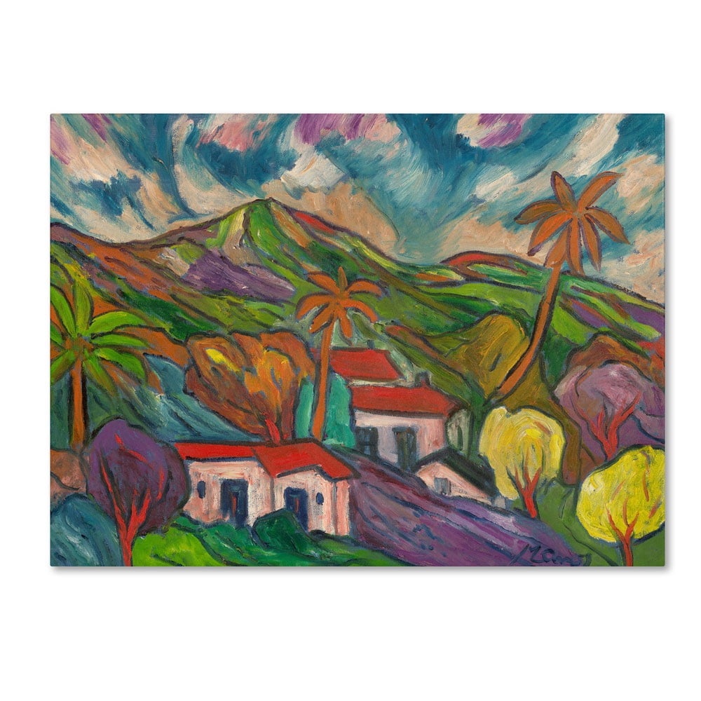 Trademark Fine Art "White a Sight" Canvas Art by Jennifer Lilya