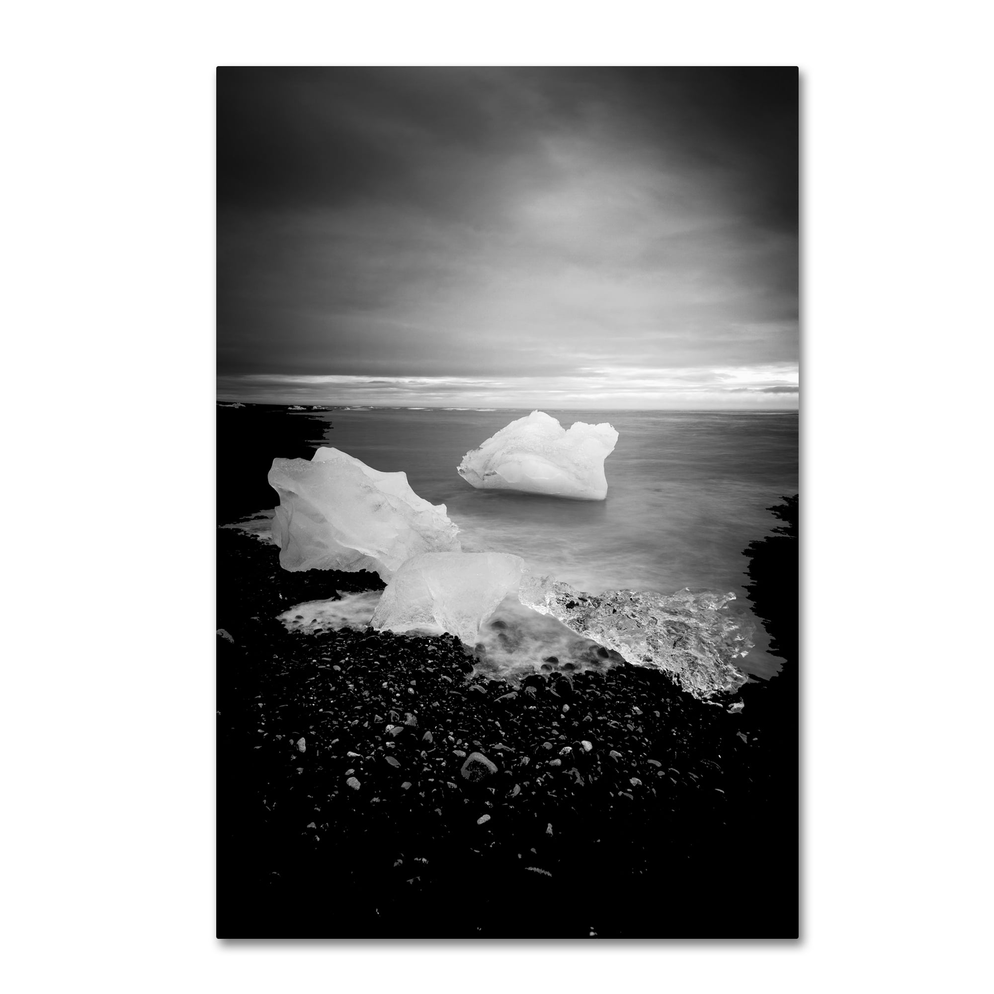 Trademark Fine Art 'White as Ice' Canvas Art by Philippe Sainte-Laudy