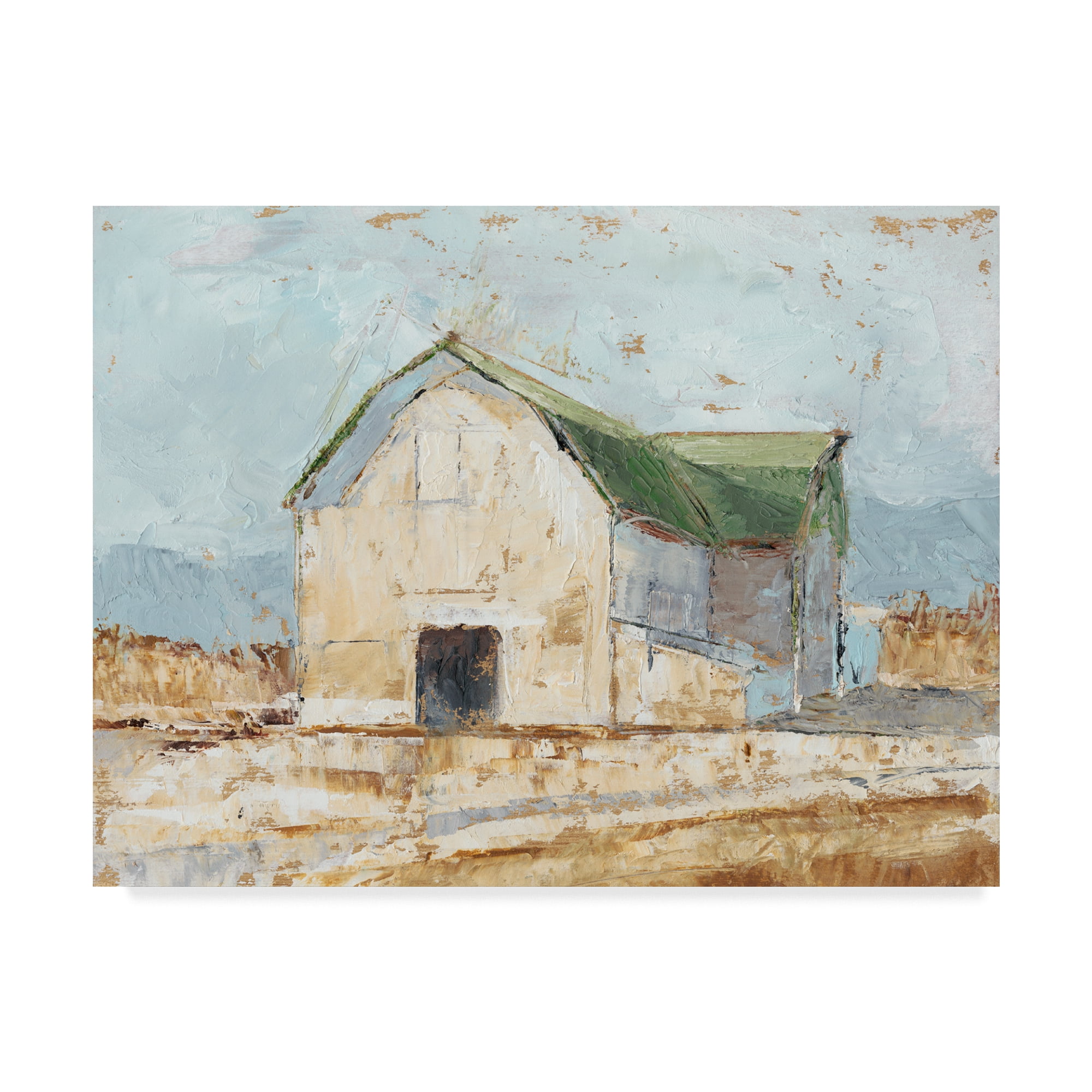 Trademark Fine Art 'Whitewashed Barn IV' Canvas Art by Ethan Harper