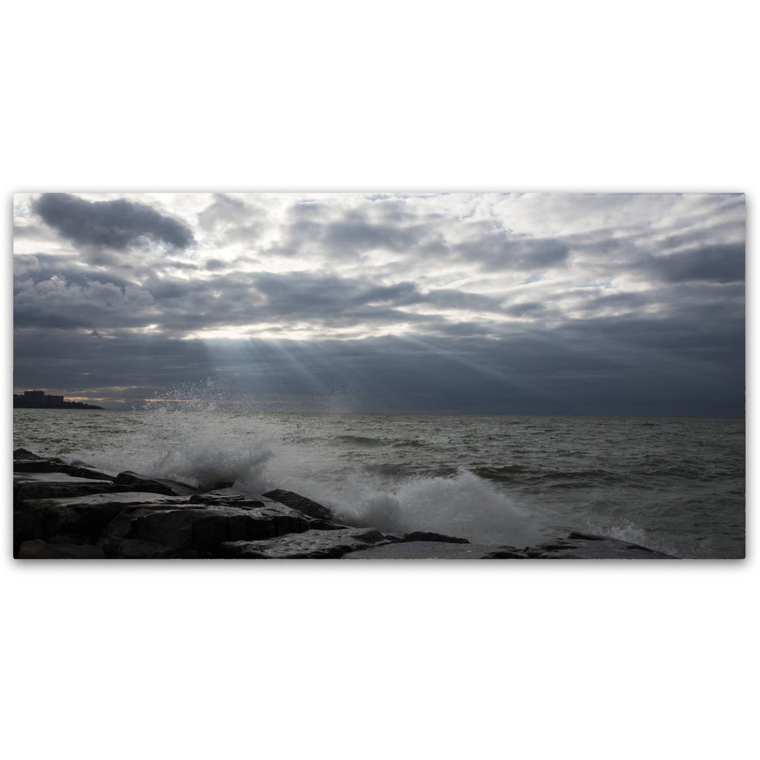 Trademark Fine Art "Why I Love This Great Lake" Canvas Art by Kurt Shaffer