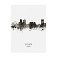 thumbnail image 1 of Trademark Fine Art 'Wichita Kansas Skyline Portrait II' Canvas Art by Michael Tompsett, 1 of 3