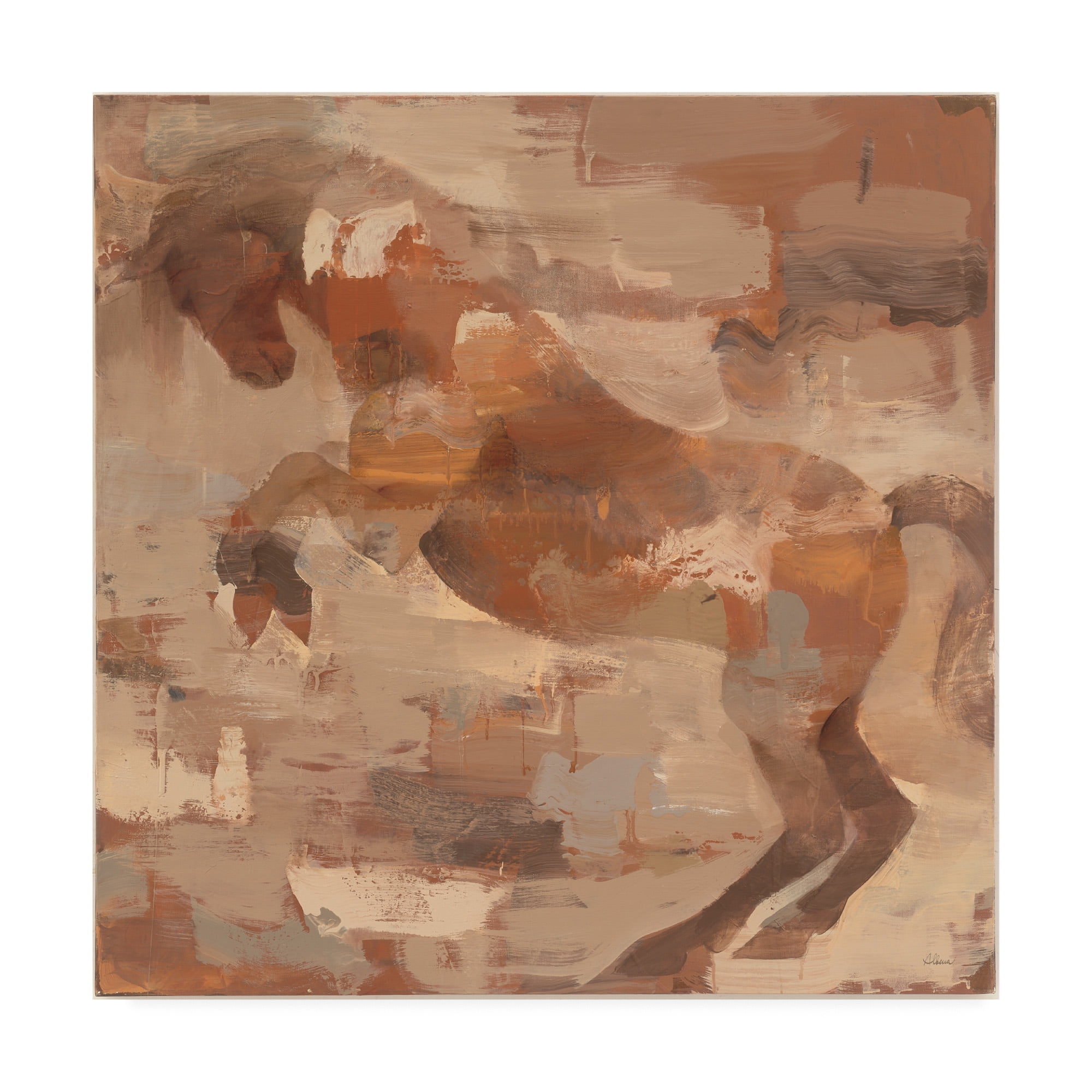 Trademark Fine Art 'Wild And Free Horse' Canvas Art by Albena Hristova