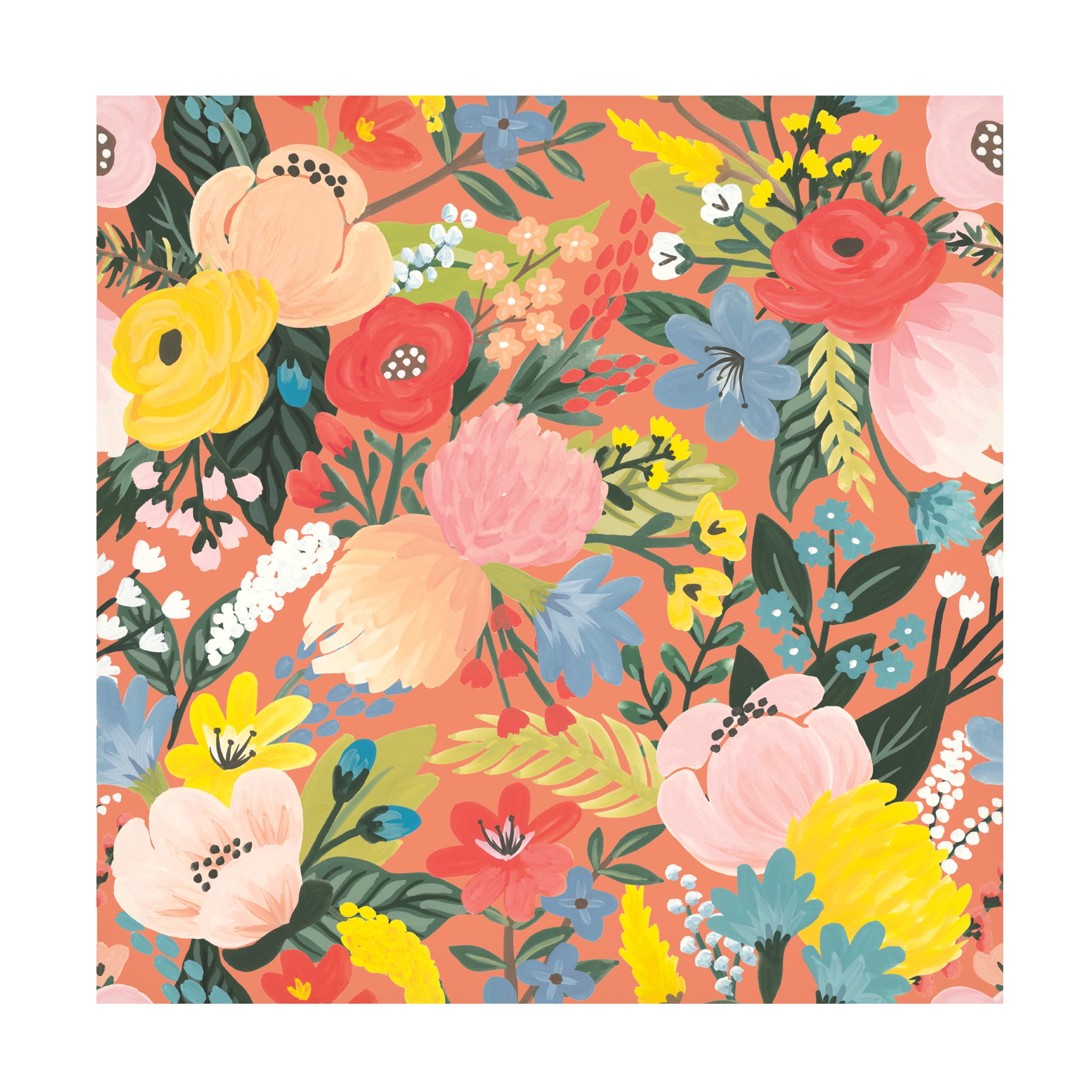 Trademark Fine Art 'Wild Garden Pattern IB' Canvas Art by Laura Marshall