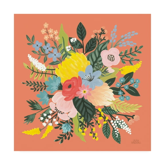 Trademark Fine Art 'Wild Garden VIII' Canvas Art by Laura Marshall