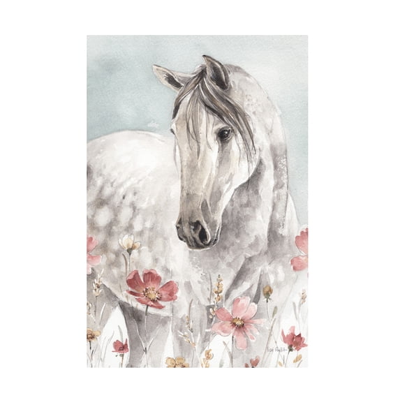 Trademark Fine Art 'Wild Horses I Crop' Canvas Art by Lisa Audit