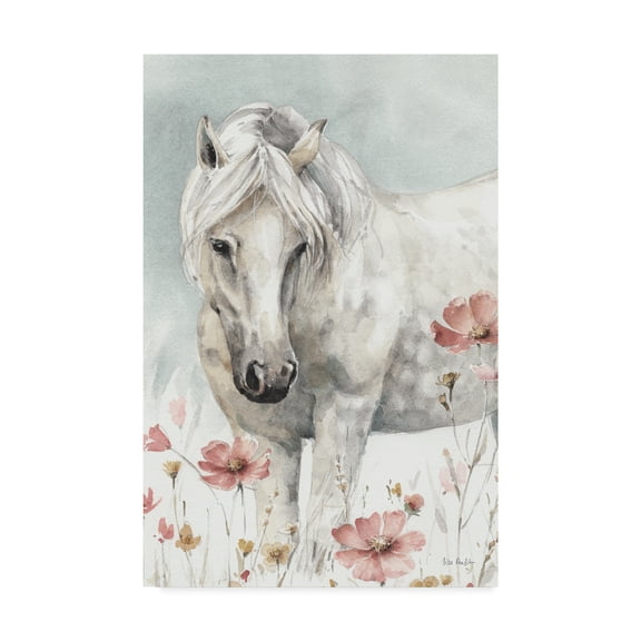 Trademark Fine Art 'Wild Horses II Crop' Canvas Art by Lisa Audit