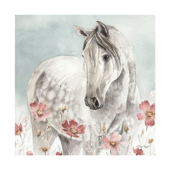 Trademark Fine Art 'Wild Horses IV' Canvas Art by Lisa Audit